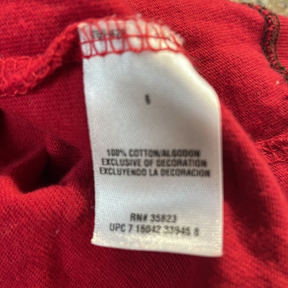 Carter’s tank top Boys basketball slam dunk Red sleeveless size 6 cotton - Picture 7 of 7